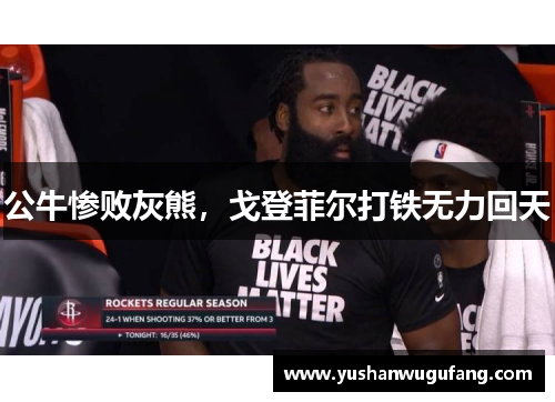 公牛惨败灰熊，戈登菲尔打铁无力回天