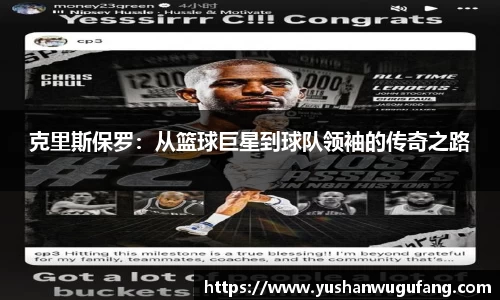 克里斯保罗：从篮球巨星到球队领袖的传奇之路